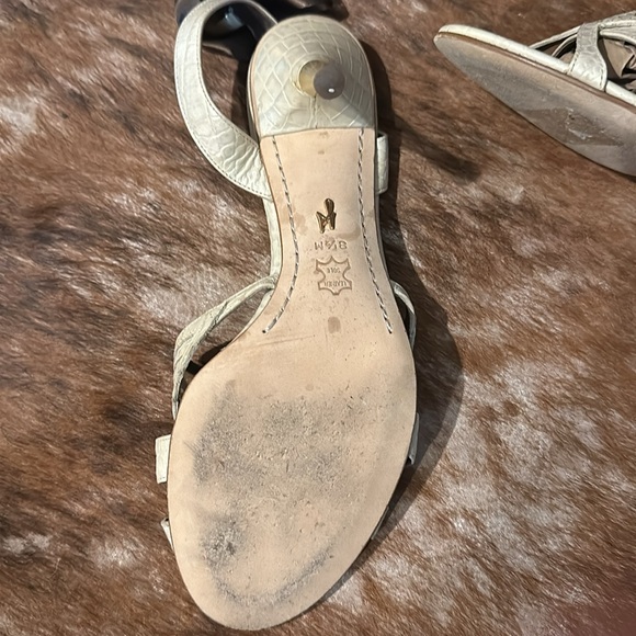 J Vincent Butterfly Lace-Up Sandal Sz. 8.5 - Picture 5 of 6